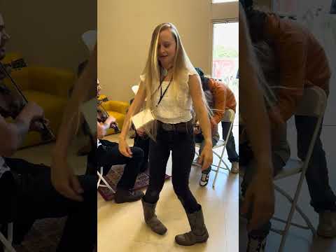 Hillary Klug & Water Tower #countrymusic #bluegrass #buckdance