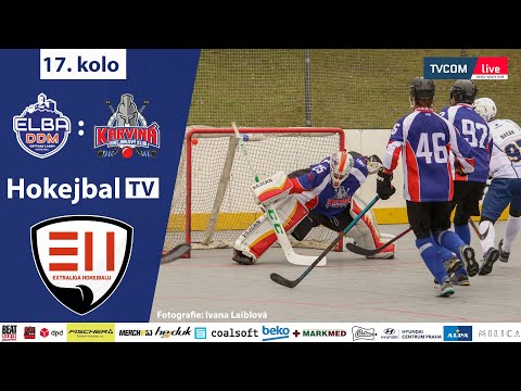 Highlights 17. kola Extraligy Hokejbalu - Elba DDM Ústí nad Labem vs. HbK Karviná | 12.3. 2022