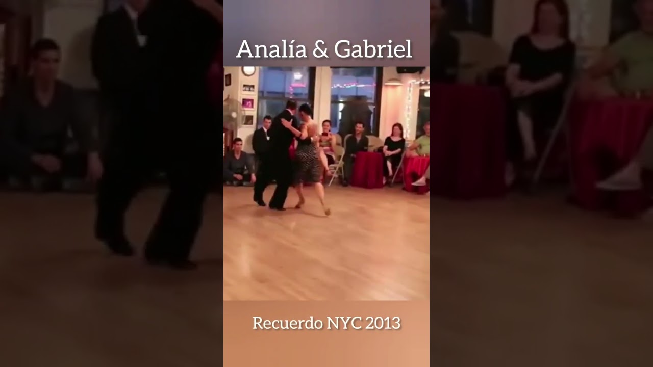 Variación de La Bruja NYC 2013 Analía Centurion & Gabriel Missé (recordando) #analiacenturiontango