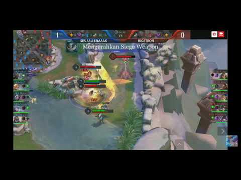 ASL SEASON2 BTR vs SES GAME 2 (22 Januari) | ARENA OF VALOR