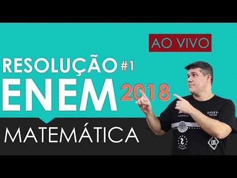 Resolução Enem Matemática 2018 (136 a 145)