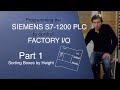 Siemens S7 1200 PLC Conveyor Box Sorting In FactoryI O Part 1