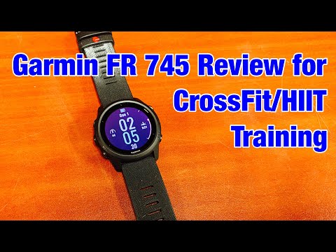 New Garmin Forerunner 745 (& vs 945) Review for CrossFit/HIIT Training FitGearHunter.com