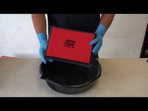 Uni Filter SxS Flat Panel Air Filter Cleaning and Oiling