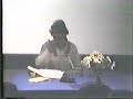 Beatnic Poet Gregory Corso Reading from his journals at SFAI in 1980
