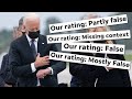 Did Biden Check His Watch? - Fact Check Says "Missing Context" (whuuuuuuut??)