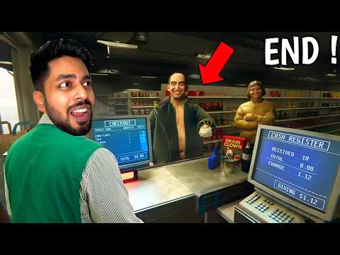 I SHOULD ESCAPE THIS HAUNTED SUPERMARKET ! |Hellmart horror game | Mr IG