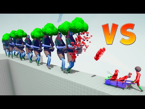10X Tree Giant VS Every God - Totally Accurate Battle Simulator TABS - Arena TABS
