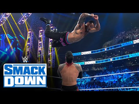 The Street Profits & Madcap Moss vs. The Usos & Theory: SmackDown, July 22, 2022