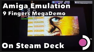 Steam Deck: 9 Fingers [Amiga Emulation] (4k60; Off Screen; Direct Feed Audio)