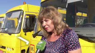 18 нових шкільних автобусів отримали ОТГ Харківщини