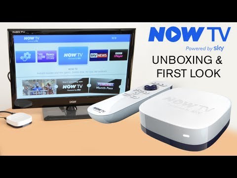 NOW TV - Unboxing & Set up test #NOWTVBox - £10 Smart TV Box