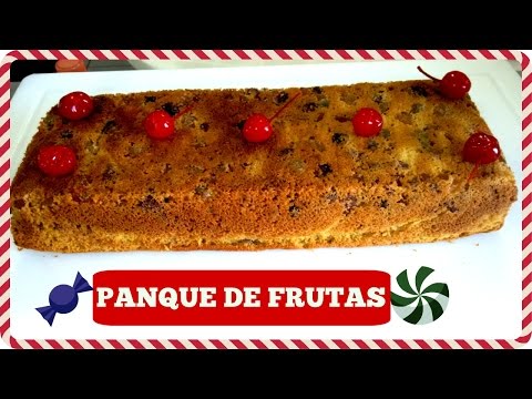PAN NAVIDEÑO DE FRUTAS/PANQUE NAVIDEÑO DE FRUTAS/FRUIT CAKE Video