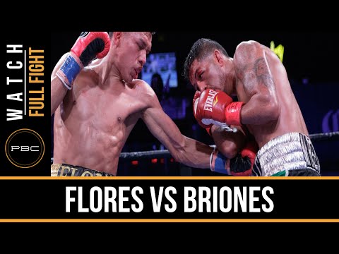 Flores vs Briones FULL FIGHT: Jan. 12, 2016 - PBC on FS1