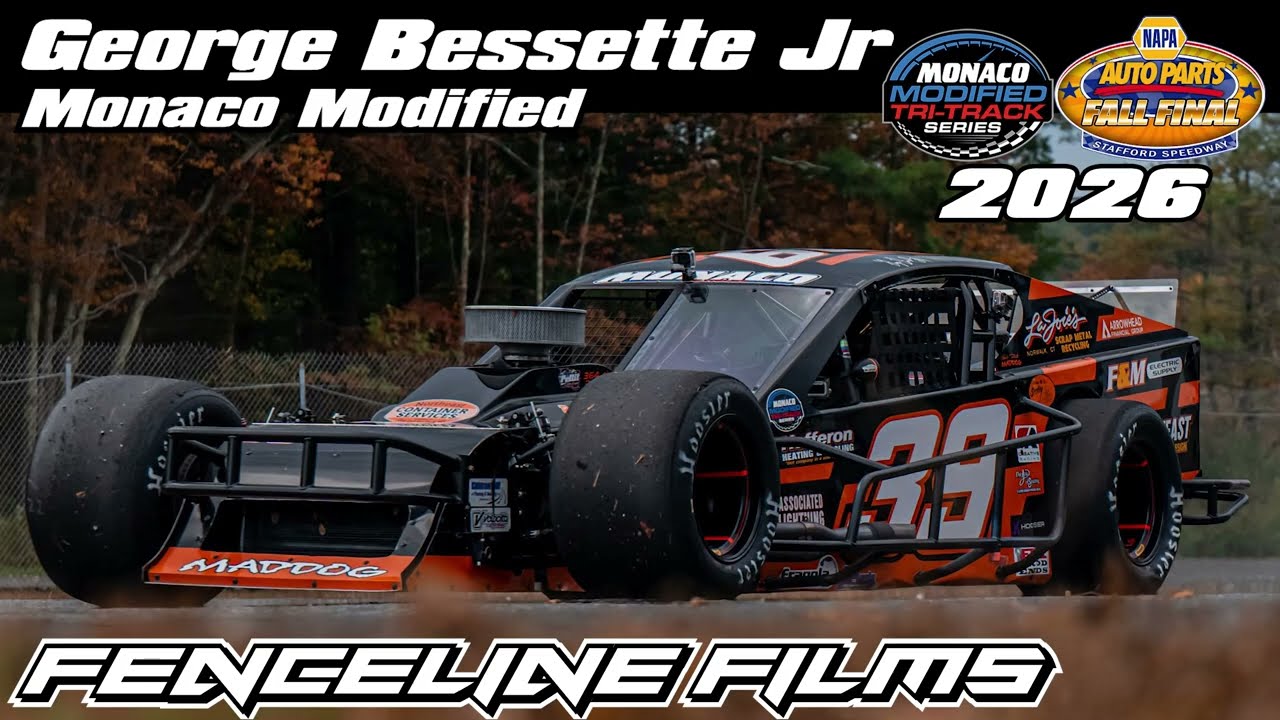 George Bessette Jr SK Modified Champions Night Stafford Speedway 2026
