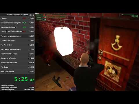 [FWR] Hitman: Codename 47 - All Missions Speedrun in 26:04