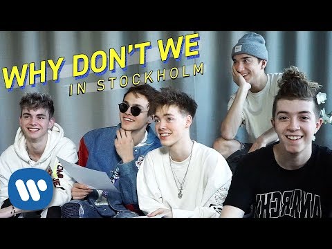 Why Don't We in Sweden - "What are they making us sing?"