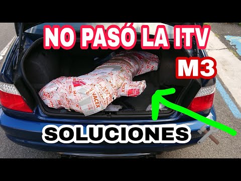 Preparar BMW M3 por ITV ⛔ DESFAVORABLE ☹️… SILENCIOSO, FUGA ABRAZADERA, FILTRO AIRE..TUTORIAL 🛠️💪🏻