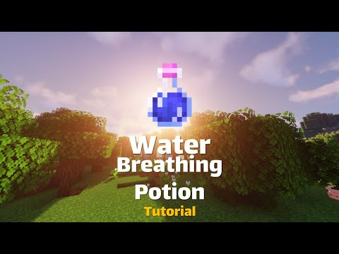 GAWYI - Minecraft 1.18.1 | How to Brew a Water Breathing Potion