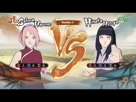 Naruto Storm 4 Dublado PT-BR Sakura vs Hinata (The Last)