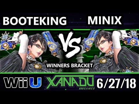 S@X 256 Smash 4 - BootEKing (Bayonetta) Vs. Minix (Bayonetta) - Wii U Winners Bracket