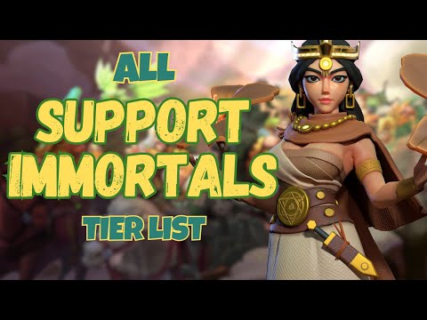 RANKING ALL SUPPORT IMMORTALS IN A TIER LIST | Beginner's Guide | Infinity Kingdom