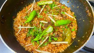 Shinwari Keema Karahi Recipe | Keema Karahi Banane ka Tarika | Keema Banane Ki Recipe |