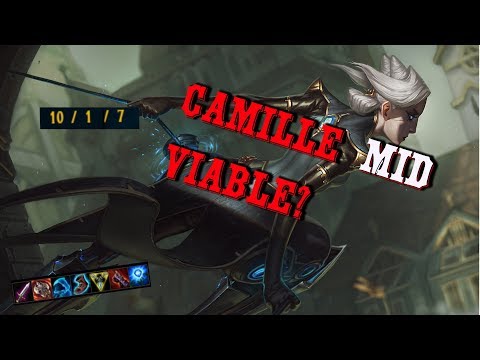 CAMILLE MID GAMEPLAY [League of Legends]