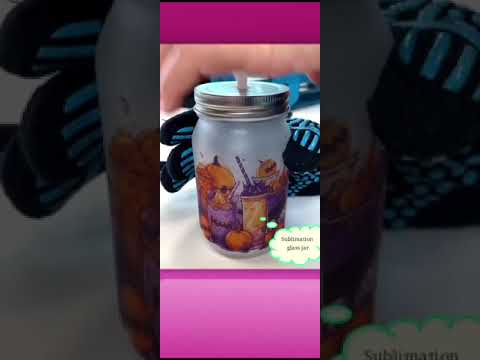 Sublimation Mason Jar