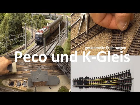 Auwiesen Gleisbau - Peco und K-Gleis
