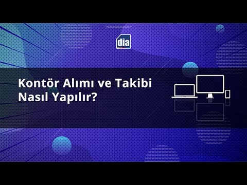 Kontör Alımı ve Takibi Nasıl Yapılır?