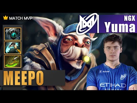 Meepo Safelane | NGX.Yuma | IS MEEPO CARRY THAT STRONG IN THIS PATCH?! 🤫 | 7.33e Gameplay Highlights
