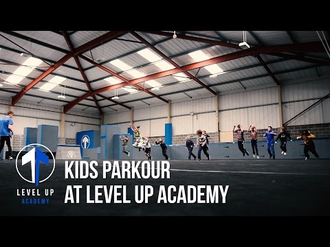 Kids Parkour at Level Up Academy