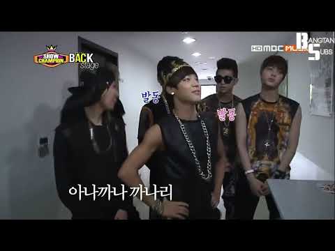 [ENG] 130727 BTS Backstage at Show Champion