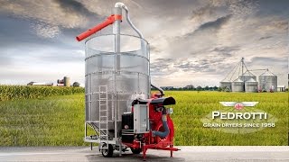 Brossilo – Pedrotti Basic és Large „mobil” szakaszos üzemű szárító kedvezménnyel – Komplett tárolástechnológiai rendszerek, terménytisztítók, gabonaszárítók, silók