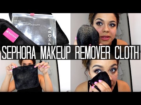 Sephora Black Magic Makeup Remover Cloth - Makeup Eraser Dupe? | samantha jane Video