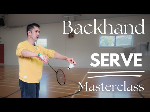 Badminton Backhand Serve: Step-by-Step Beginner’s Guide to Doubles!🏸