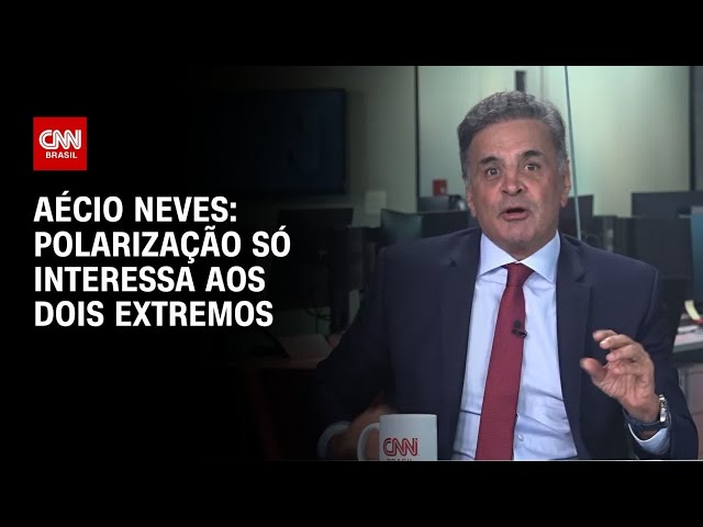 Polarização só interessa aos dois extremos, diz Aécio Neves à CNN | BASTIDORES CNN
