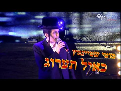 כאייל תערוג • הזמר מוטי שטיינמץ מנגן יחד עם הקהל: לצפייה