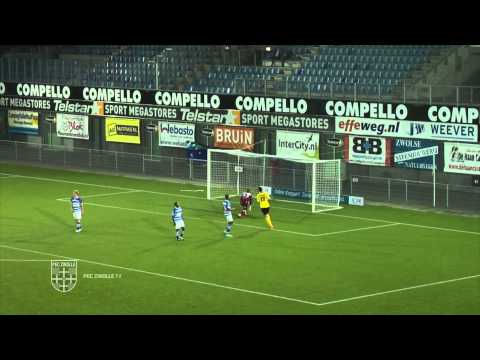 Samenvatting oefenwedstrijd Jong PEC Zwolle - Jong VVV/Helmond Sport