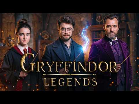 5 Gryffindors Who Shaped Wizarding History 🦁 From Dumbledore to Harry Potter (Cinematic Experience)