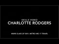 Skills Video 2020 Charlotte Rodgers