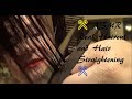 ️ ASMR Real Haircut And Hair Straightening ️