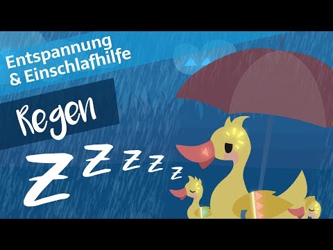 60 Min. Regengeräusche zum Einschlafen - Einschlafhilfe für Babys, Kinder & Erwachsene | MoupMoup