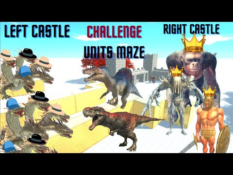KING SCOURGE + GORO + ACHILLES VS HYDRA BROTHERS + X3 FANTASY IN THE MAZE CASTLE - ARBS