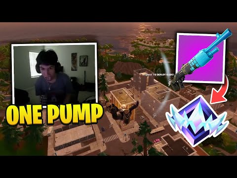 Zenn ONE PUMPS Everyone in Tilted Towers in UNREAL Ranked