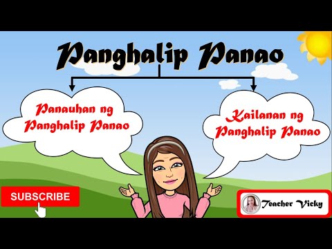 PANGHALIP PANAO | PANAUHAN NG PANGHALIP PANAO | KAILANAN NG PANGHALIP PANAO