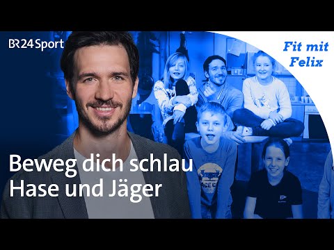 Fit mit Felix: Beweg Dich schlau - Hase und Jäger | BR24Sport
