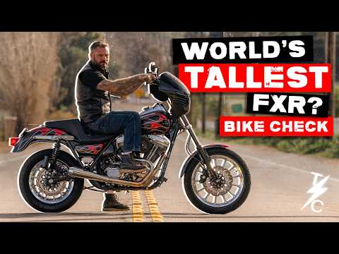 WORLD'S TALLEST FXR?! | Matt's Lifted "Ventura Style" 1990 FXR - BIKE CHECK
