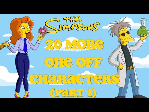 20 More Simpsons one off characters (part 1)